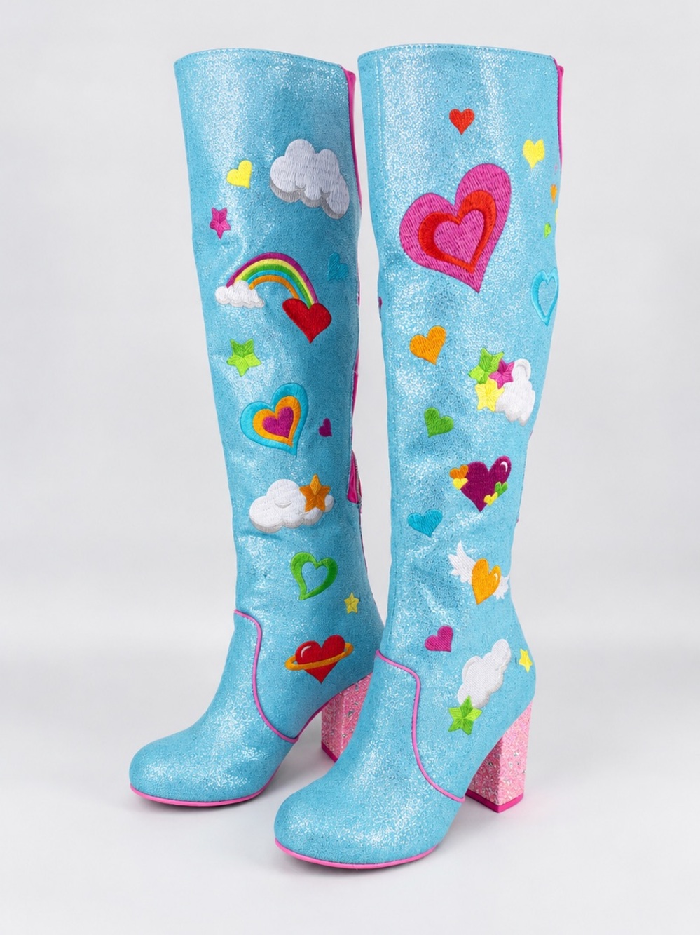 Irregular Choice Finders Keepers Thigh High Boots | Rare | EU 39